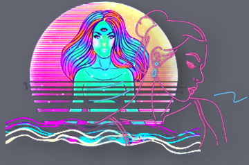 Girl in a jacket